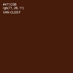 #471C0B - Van Cleef Color Image